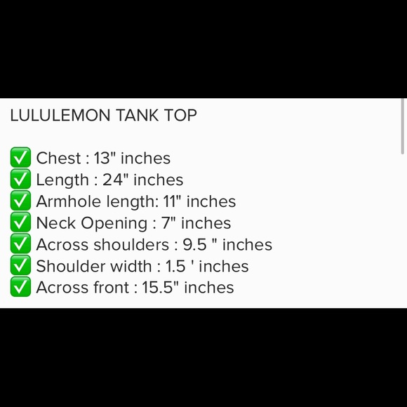 LULULEMON TANK TOP - Picture 5 of 5